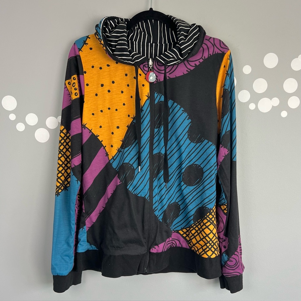 Disney Multicolor Patchwork Hoodie - image 2